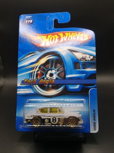 Hot wheels ford anglia - hot, grey