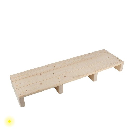 Wooden step stool 100 x - wooden, 30