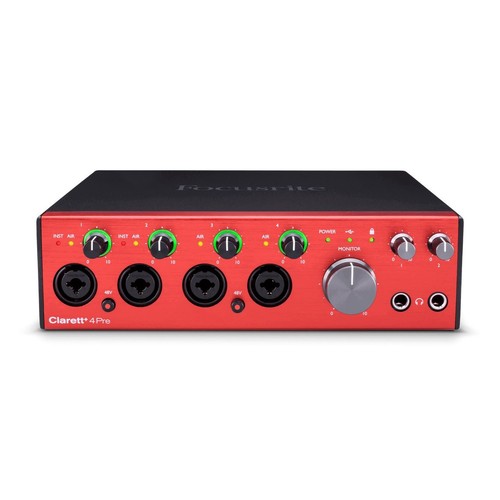 Focusrite clarett 4pre - focusrite,
