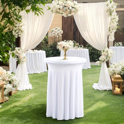 Round stretch polyester cloth - round,