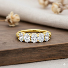 1.5ct Ring Yellow Gold Diamond