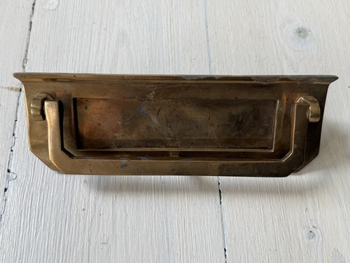 Vintage letterbox plate - vintage, and