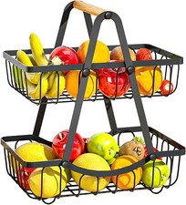 2 Tier Fruit Storage Basket