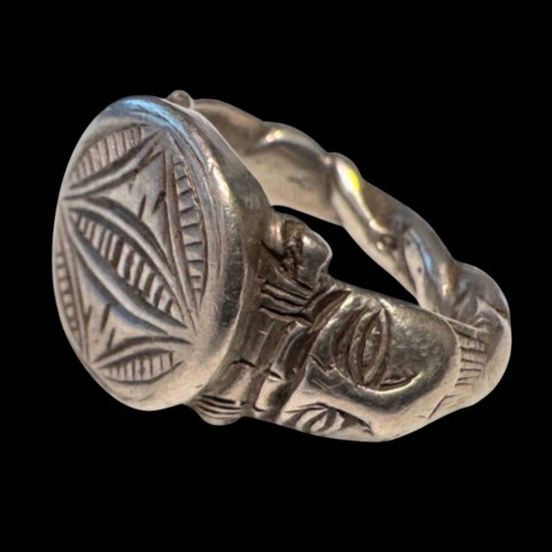 Stunning medieval ring with - medieval,