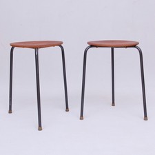 Vintage three legged - three-legged, stool