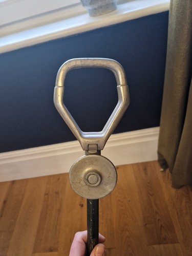 Vintage metal shooting stick - vintage,