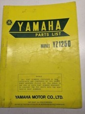 Original Yamaha OEM Parts List
