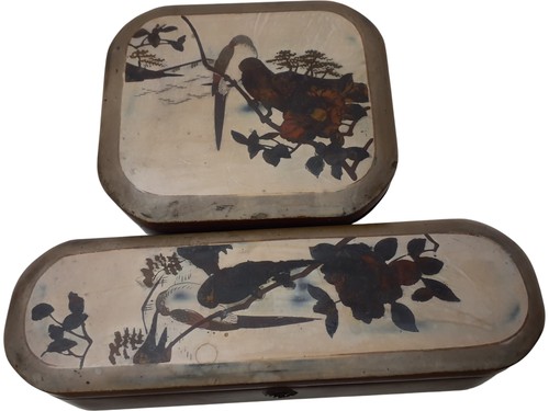 Japanese lacquered wooden - japanese,