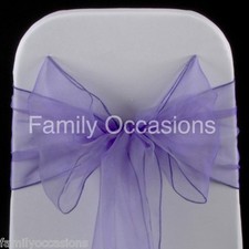 ORGANZA SASHES [X 5] WIDER