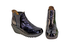 FLY London black patent