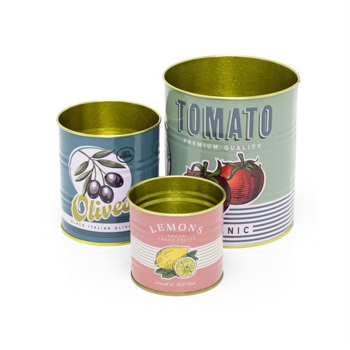 Set retro style storage - of, retro-style