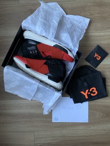Adidas qasa high red - adidas, black