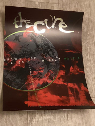 The cure concert poster - the,