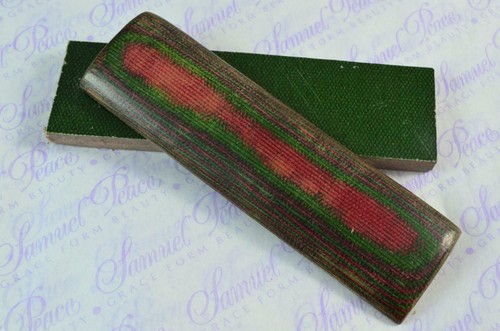 Pair red green canvas - of,
