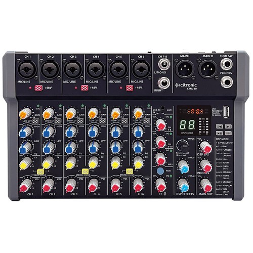 Citronic cma compact mixer - citronic, cma-10