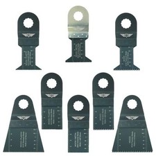 8x TopsTools Multitool Blades for Worx Sonicrafter Ryobi Erbauer AEG Multi Tool