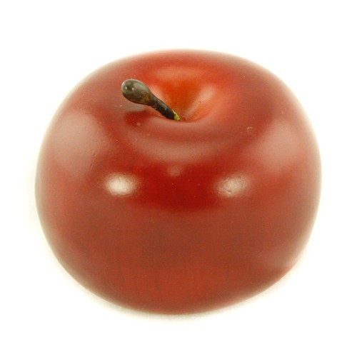 Fake red apple - red, very