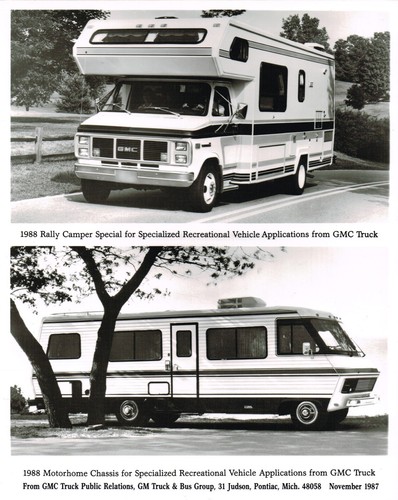 1988 gmc rally camper - camper, /