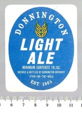UK Beer Label - Donnington