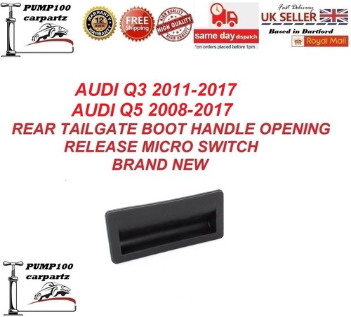 Boot switch for audi 17 - boot,