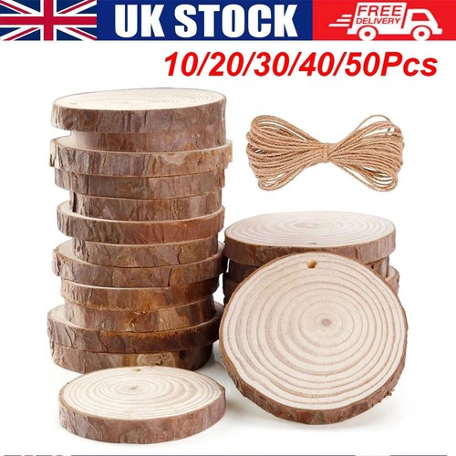 50pcs wood slices round - 10-50pcs,