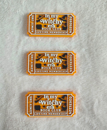 Witchy era book ticket - my,
