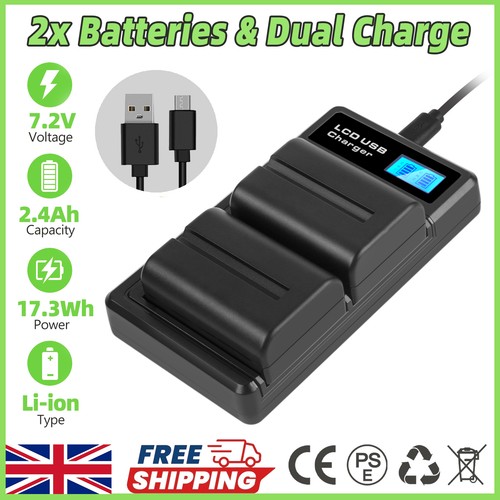 2pcs 2400mah fm500h - 2pcs,