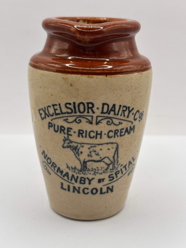 Old advertising cream - , pot
