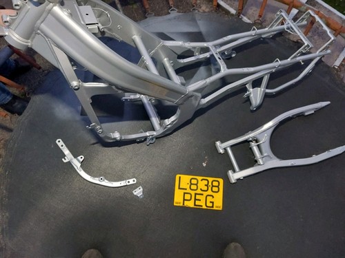 125 fun frame swing arm - rg,