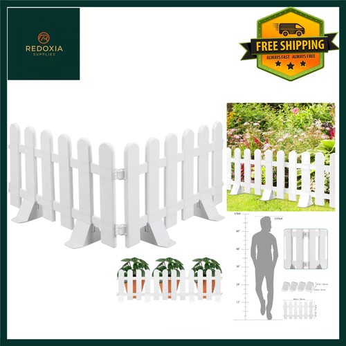 Charming white picket - charming, garden