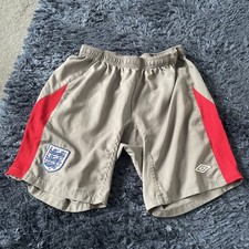 Vintage England Umbro Football Shorts Size L OFFERS
