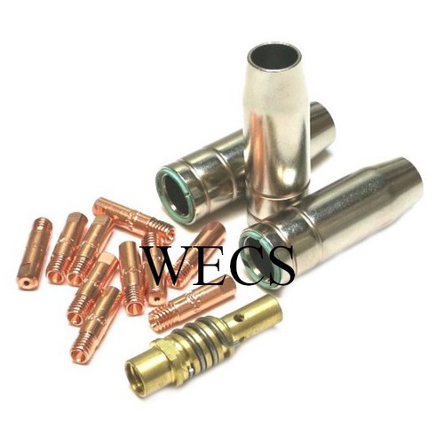 Mig tip mb15 nozzle - tip, shroud