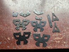 Vintage Schumacher Mounting Plate Assortment - Touring Car, Cat/Cougar 2000 etc.