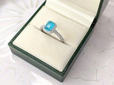 2.20 Ct Emerald Cut Paraiba
