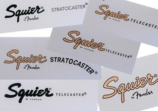 Waterslide Decals for Squier