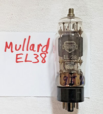 Mullard EL38 Vacuum Tube British Made  Etched HM1-B8L Strong!