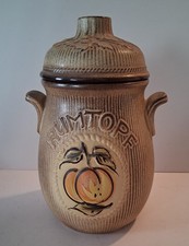 Vintage Rumtopf Jar With Lid