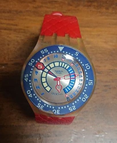 Swatch watch fun - fun, scuba