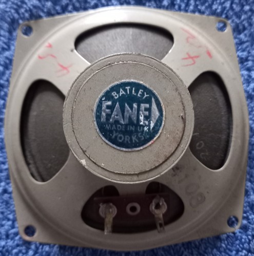 Vintage fane speaker - 4", 4