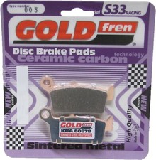 Goldfren S33 Brake Pads Rear