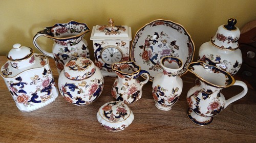 Masons ironstone blue - masons, mandalay