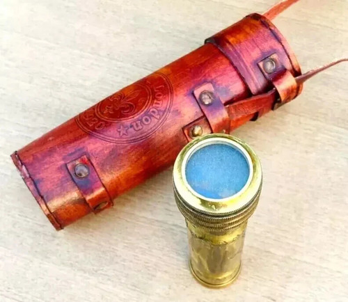 Handmade brass kaleidoscope - handmade,