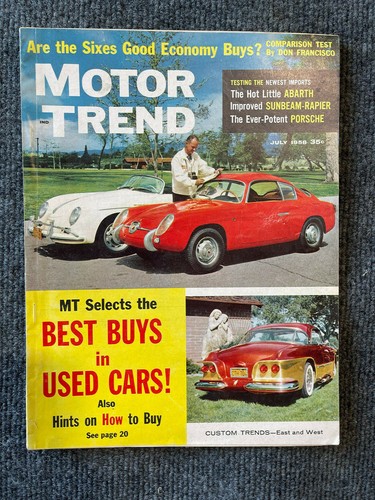 Motor trend july - trend, imports