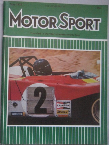 Motor sport magazine - magazine, may
