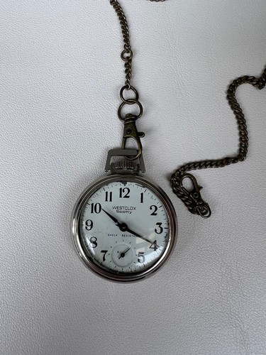Westclox scotty pocket watch - westclox,