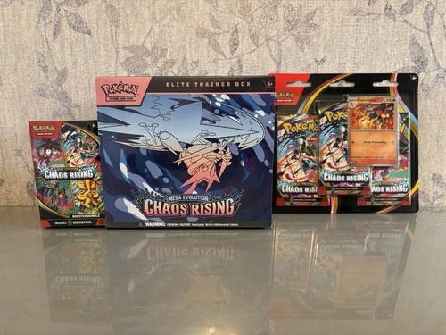 Pokémon chaos rising etb - pokémon,