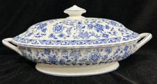 Minton Shalimar Blue & White