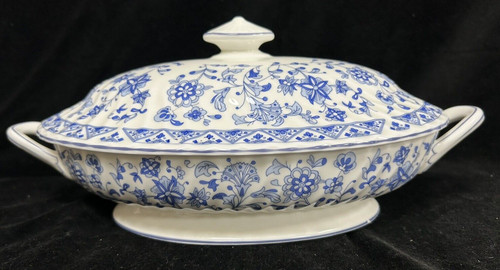 Minton shalimar blue white - minton,