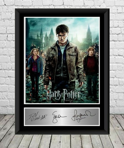 Harry potter signed photo - potter,