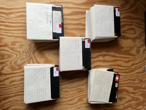 Used floppy disks for - floppy,
